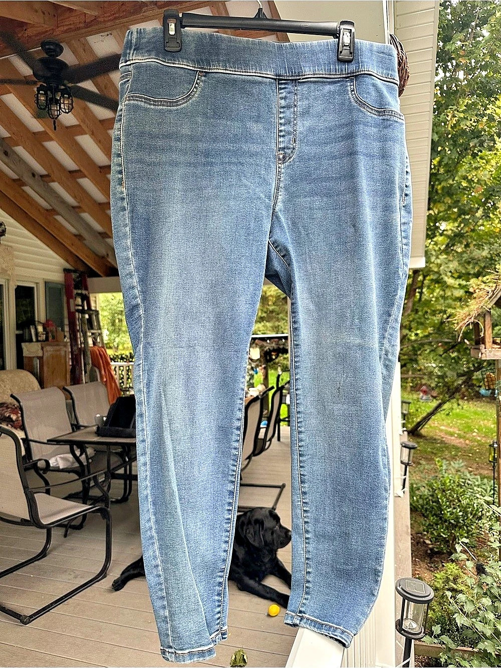Lane Bryant Skinny Jeans Blue Waist 18